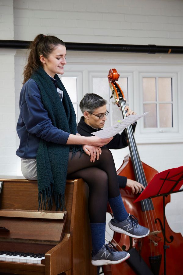 Lauren Chinery (Maggie Brown) & Tobias Oliver (Clifford) Photo